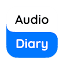 Audio Diary official logo - Audio Diary is an AI-powered diary that listens to...