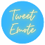 TweetEmote official logo - AI tweet assistant to write expressive tweets & cr...