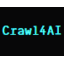 Crawl4AI official logo - An open-source Python library for web crawling and...